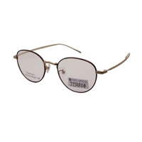 Wholesale Fashion Anti Scratch Ultra-light Men Titanium Optical Glasses Frame